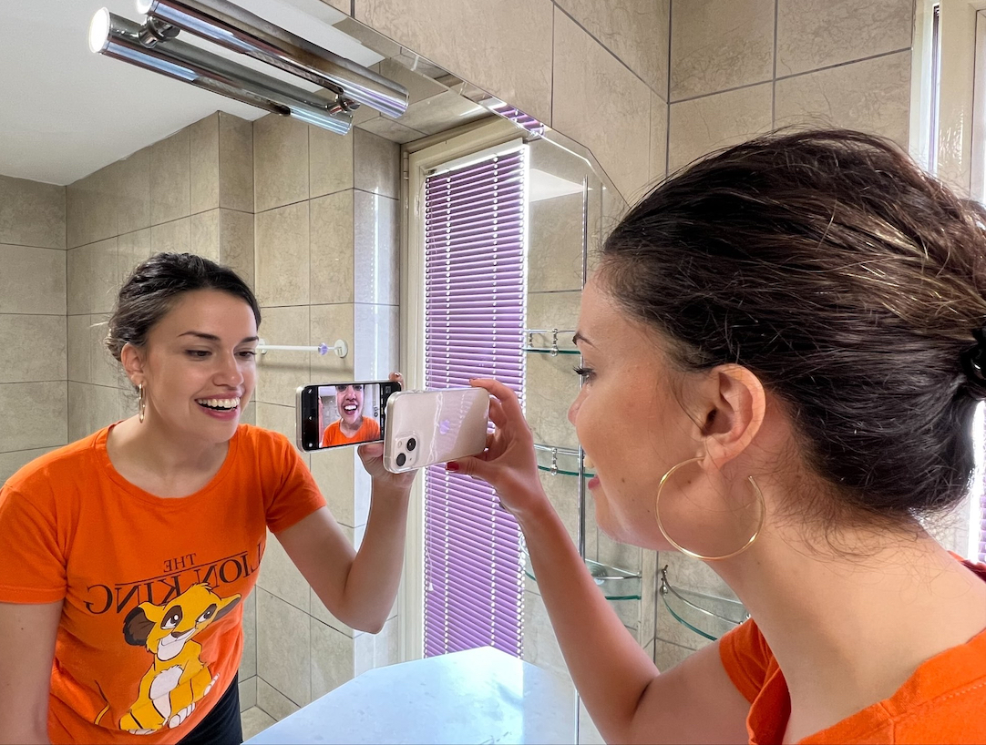 Priprema fotografije zuba za online pregled